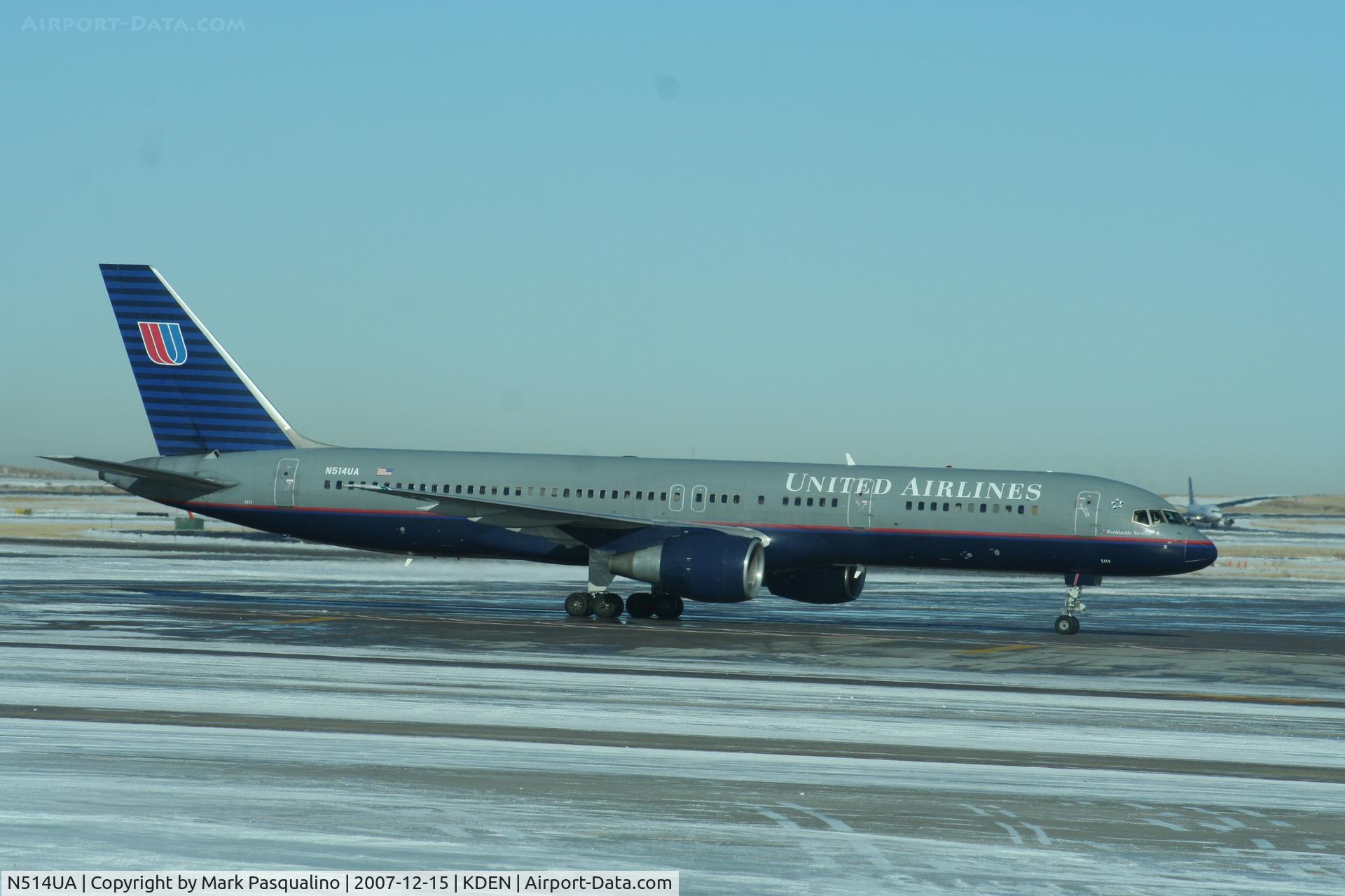 N514UA, 1990 Boeing 757-222 C/N 24839, Boeing 757-200