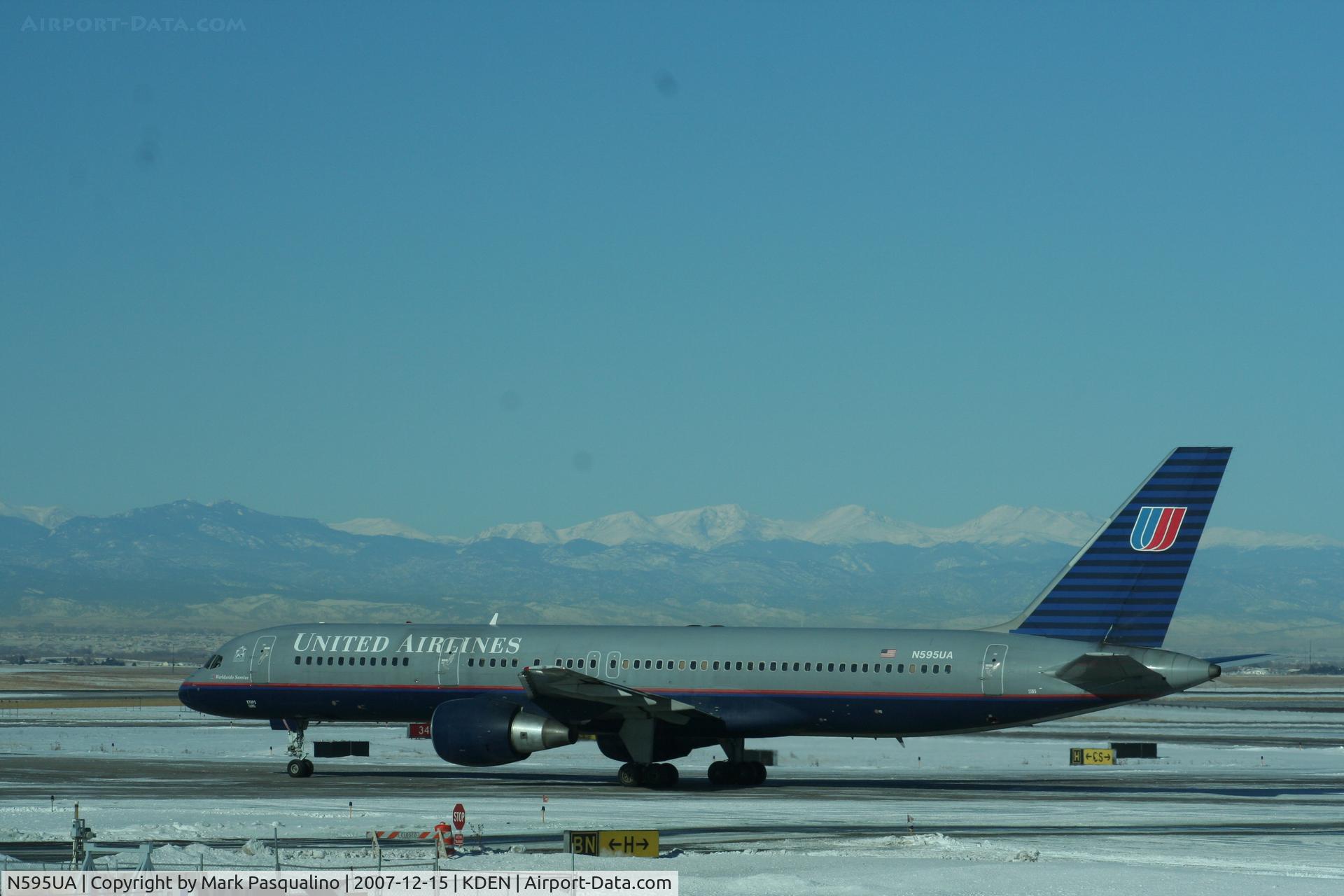 N595UA, 1998 Boeing 757-222 C/N 28748, Boeing 757-200