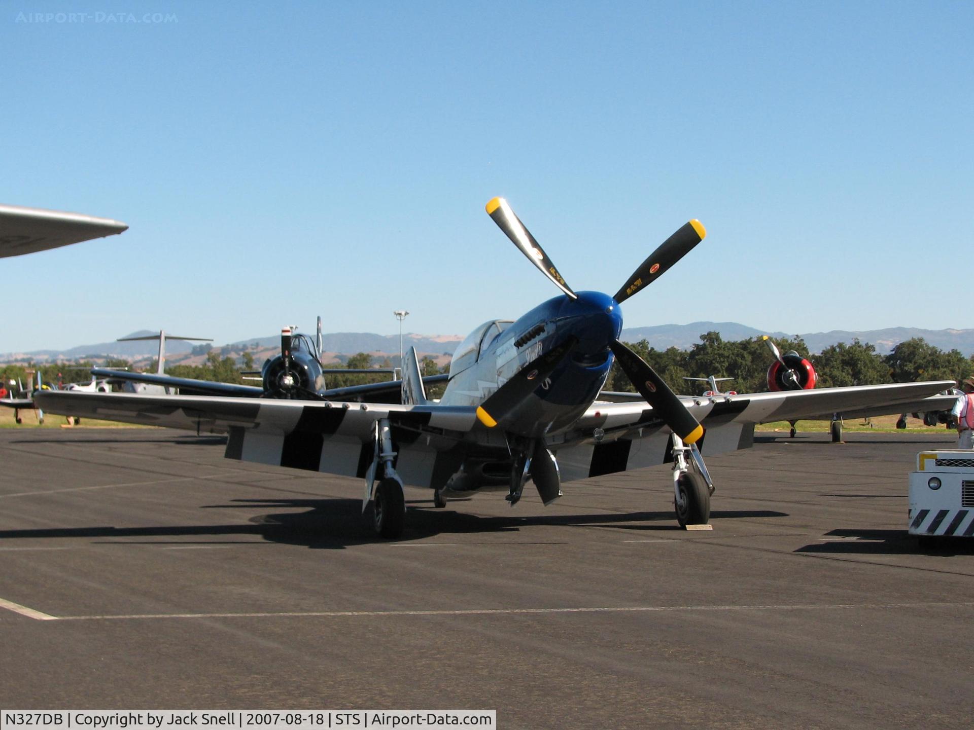 N327DB, 1944 North American P-51D Mustang C/N 44-84860, 2007 Wings Over Wine Country Air Show