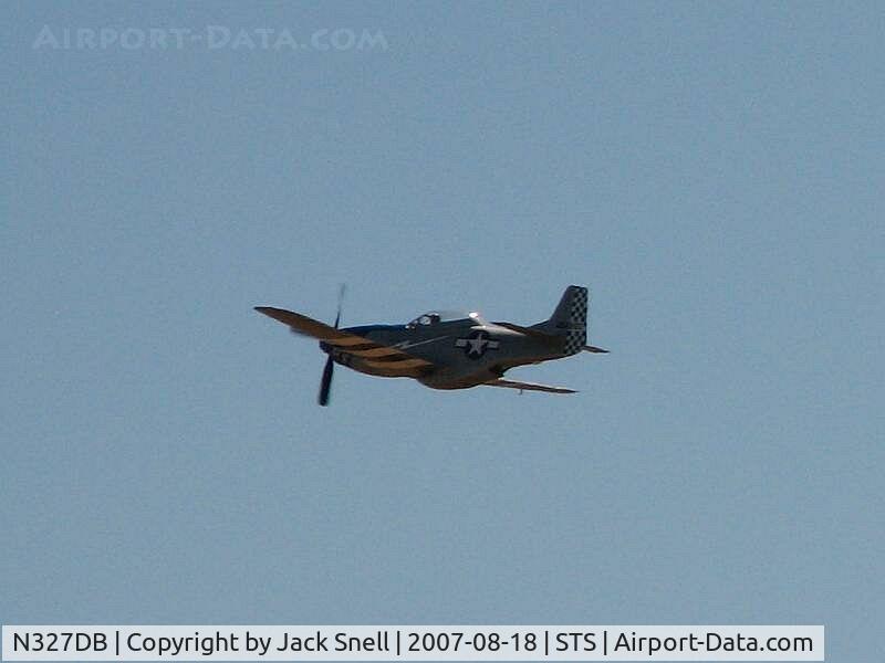 N327DB, 1944 North American P-51D Mustang C/N 44-84860, 2007 Wings Over Wine Country Air Show