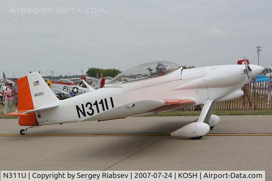 N311U, 1999 Vans RV-4 C/N 2362, EAA AirVenture 2007