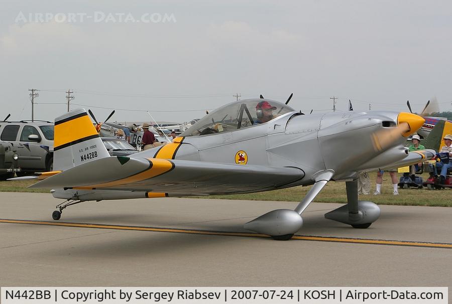 N442BB, 1987 Vans RV-4 C/N 1442, EAA AirVenture 2007