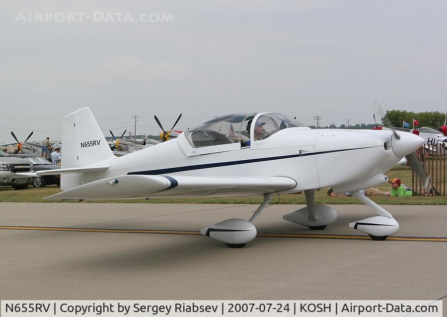 N655RV, 1998 Vans RV-6A C/N 24631, EAA AirVenture 2007