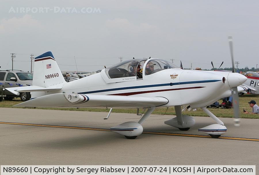 N89660, 1998 Vans RV-6A C/N 24618, EAA AirVenture 2007