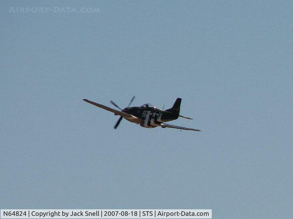 N64824, 1944 North American P-51D-30NA Mustang C/N 122-4929, 2007 Wings Over Wine Country Air Show