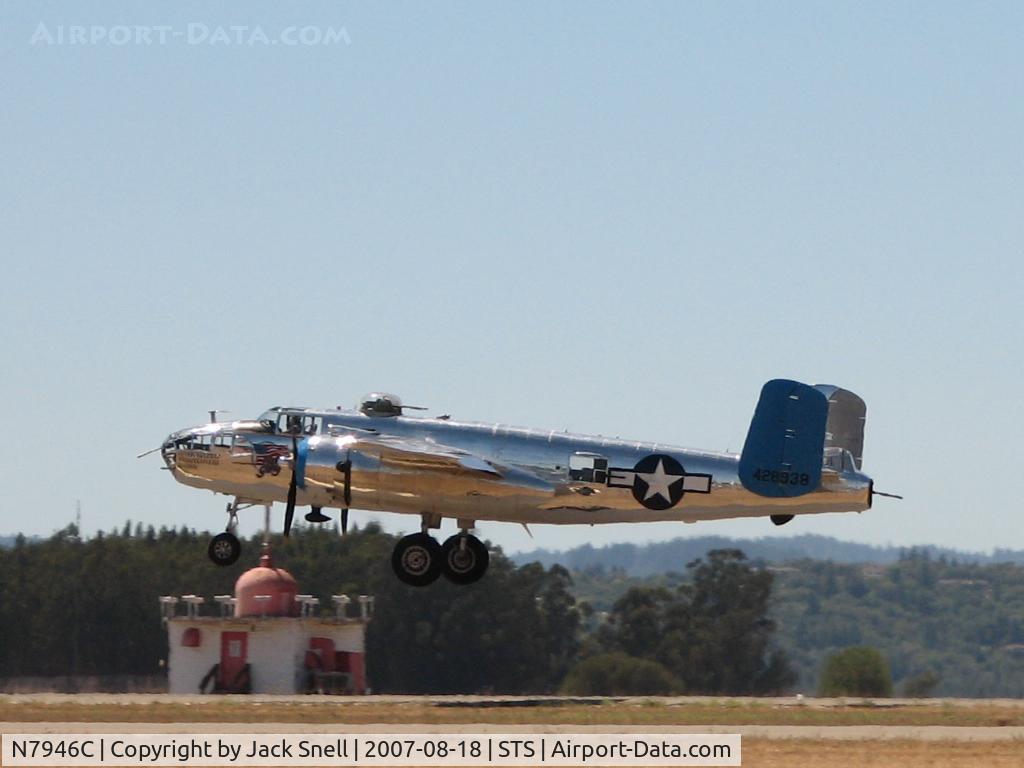 N7946C, 1944 North American TB-25N Mitchell C/N 108-33263, 2007 Wings Over Wine Country Air Show