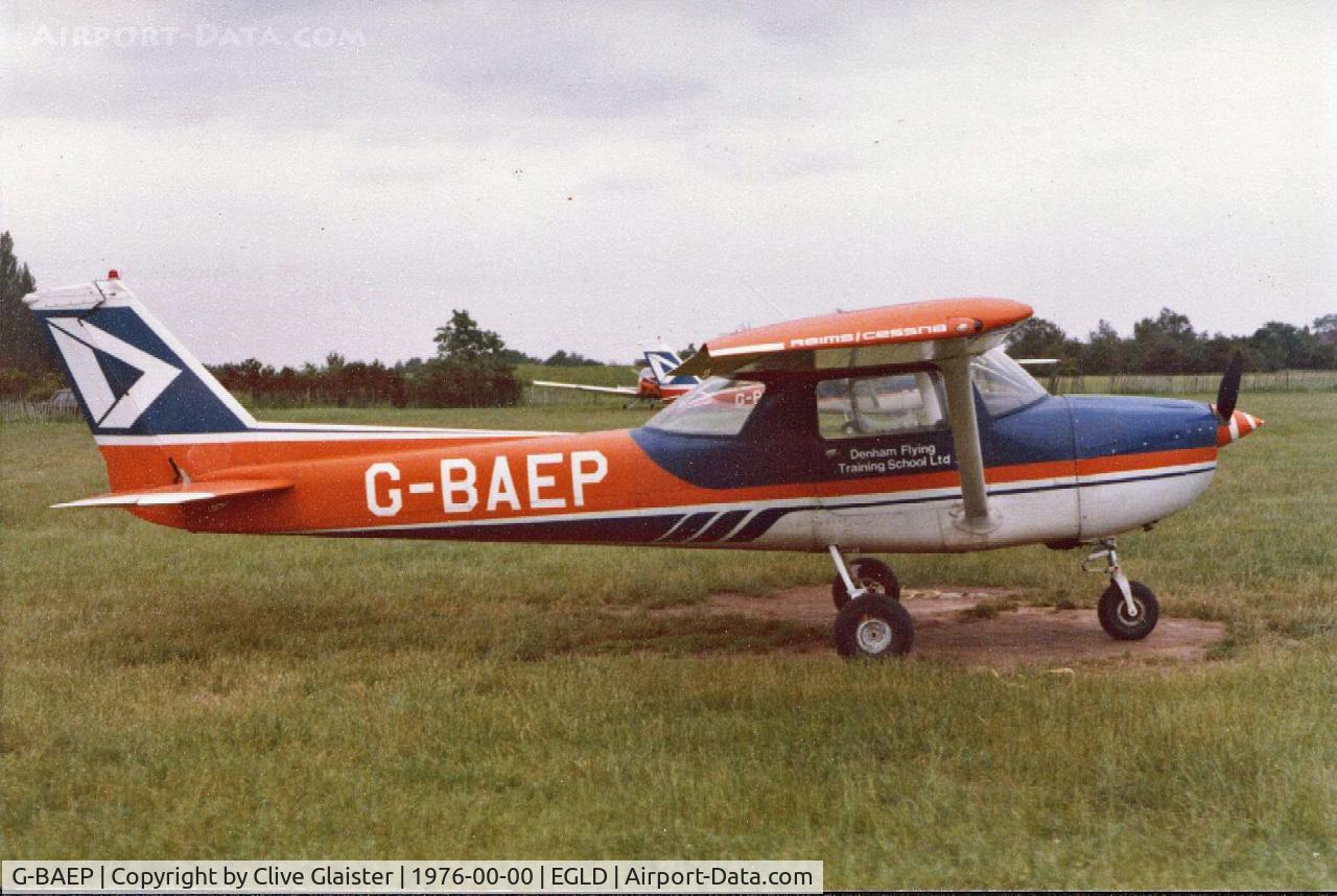 G-BAEP, 1972 Reims FRA150L Aerobat C/N 0170, Now based at SIBSON AIRFIELD