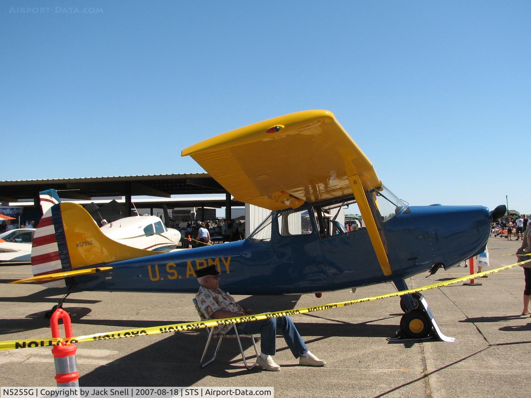 N5255G, 1951 Cessna 305A C/N 22655, 2007 Wings Over Wine Country Air Show