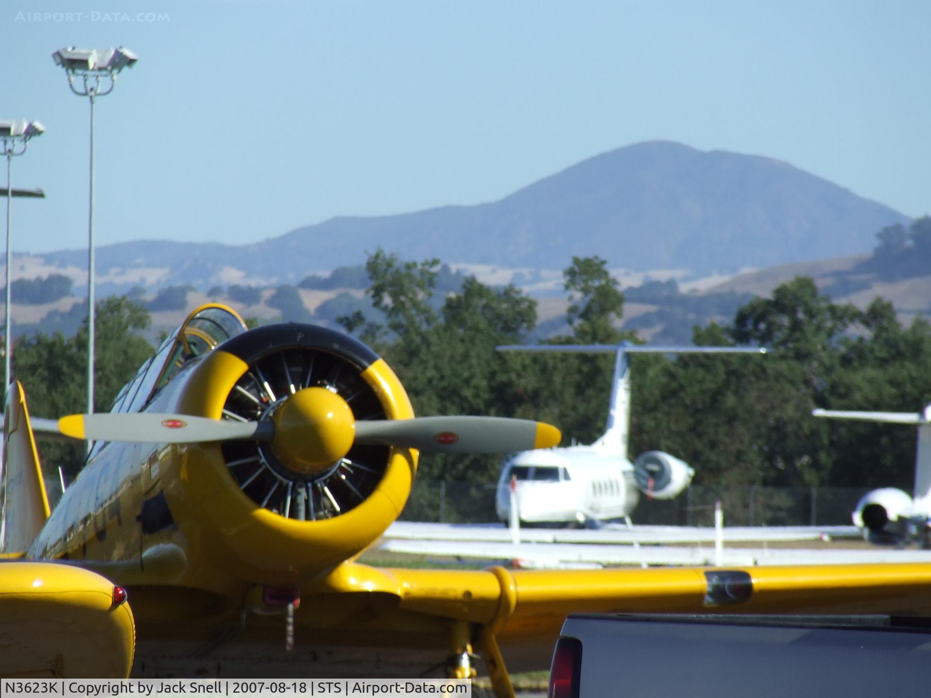 N3623K, North American T-6G Texan C/N 168-472, 2007 Wings Over Wine Country Air Show