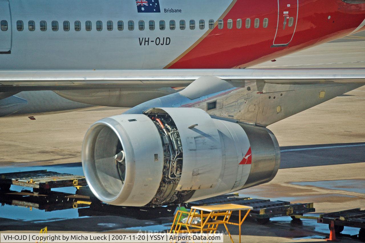 VH-OJD, 1989 Boeing 747-438 C/N 24481, Maintenance