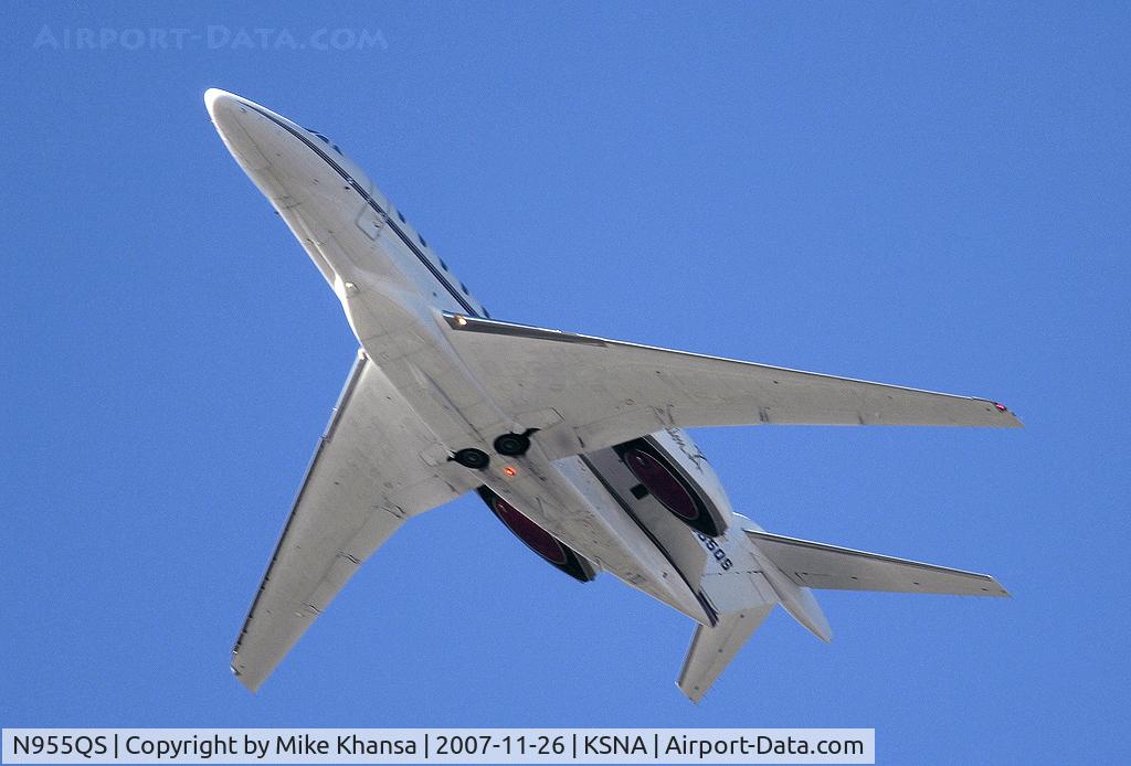 N955QS, 1998 Cessna 750 Citation X Citation X C/N 750-0055, Cessna 750 Citation X taking off on a beautiful Southern California day.