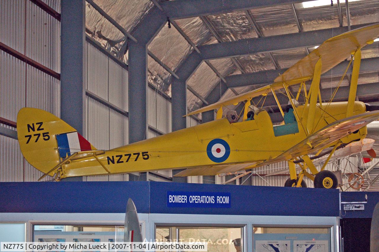 NZ775, 1940 De Havilland DH-82A Tiger Moth II C/N 83202, At the Museum of Transport and Technology (MOTAT)