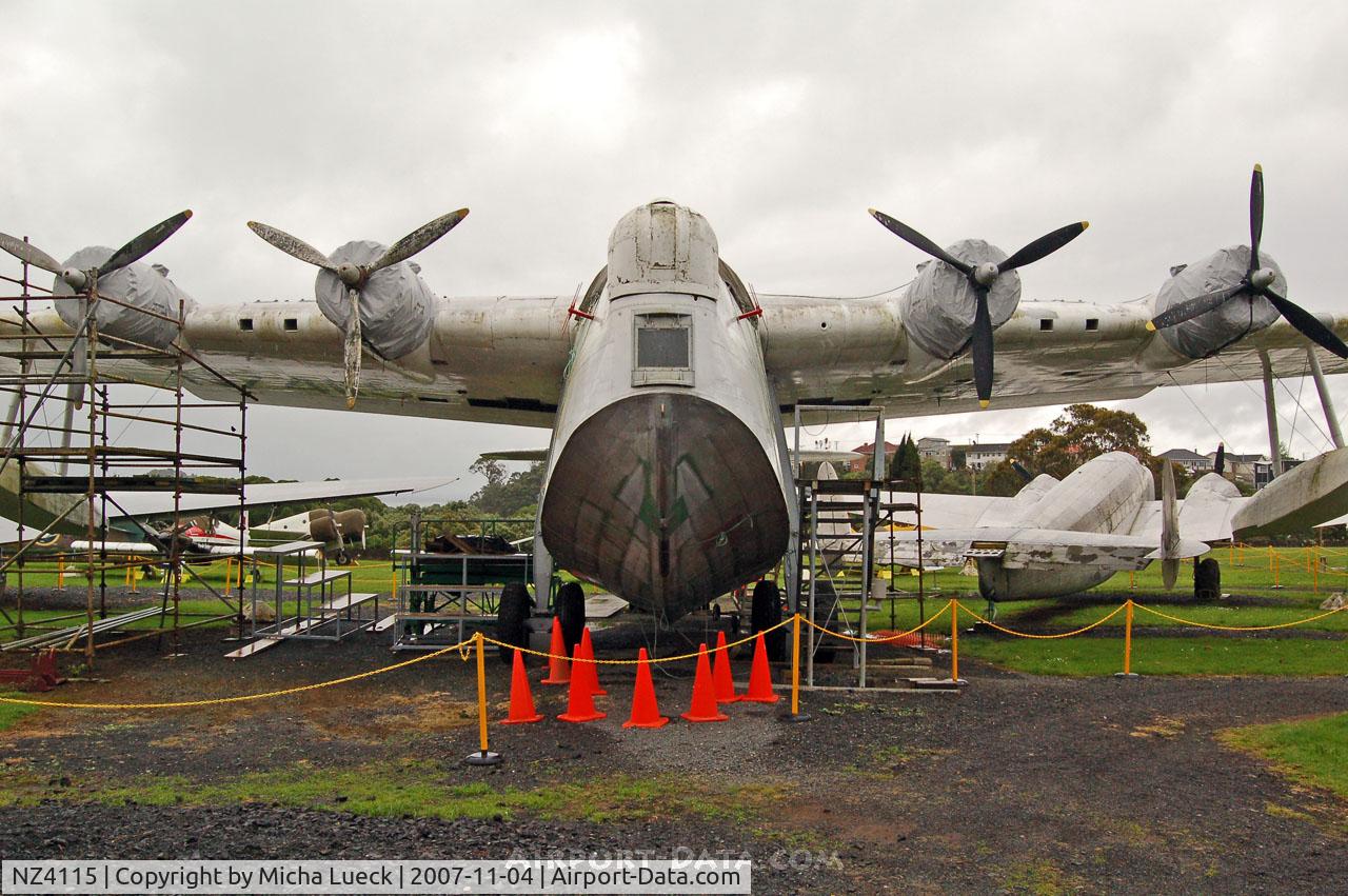NZ4115, Short S.25 Sunderland V C/N SH.1552, At the Museum of Transport and Technology (MOTAT)