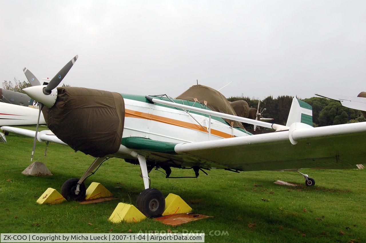 ZK-COO, Cessna A188 Agwagon C/N A188-0024, At the Museum of Transport and Technology (MOTAT)