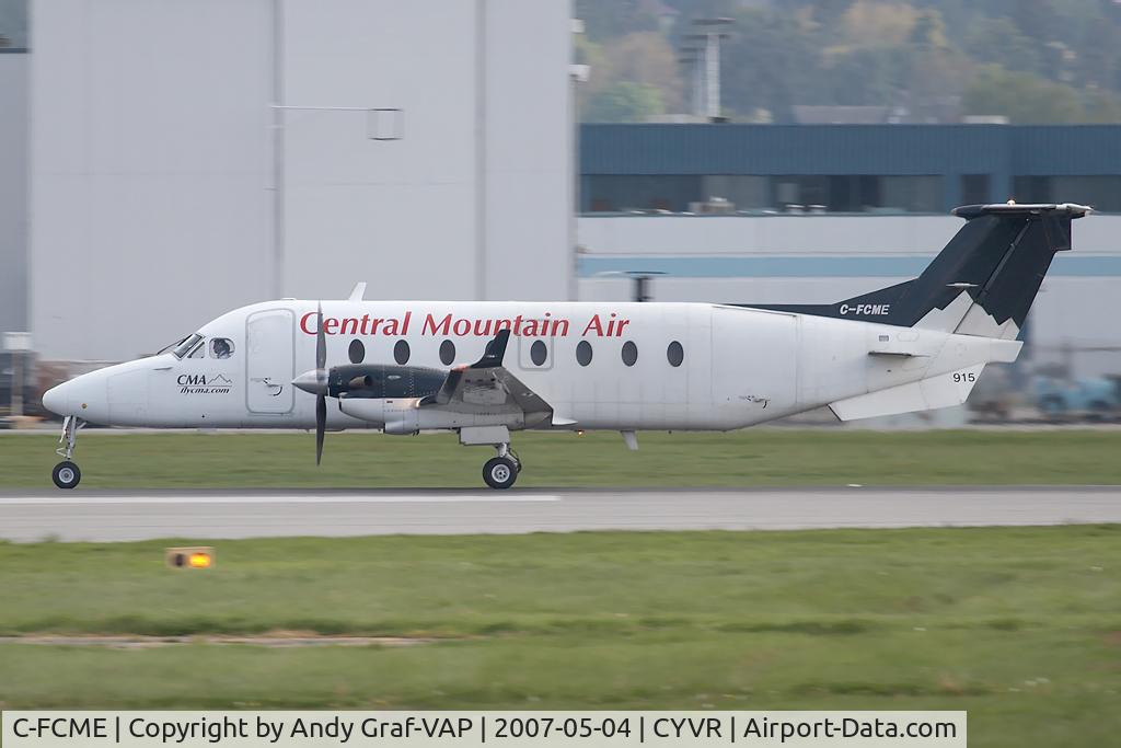 C-FCME, 1997 Beech 1900D C/N UE-277, Central Mountain Air