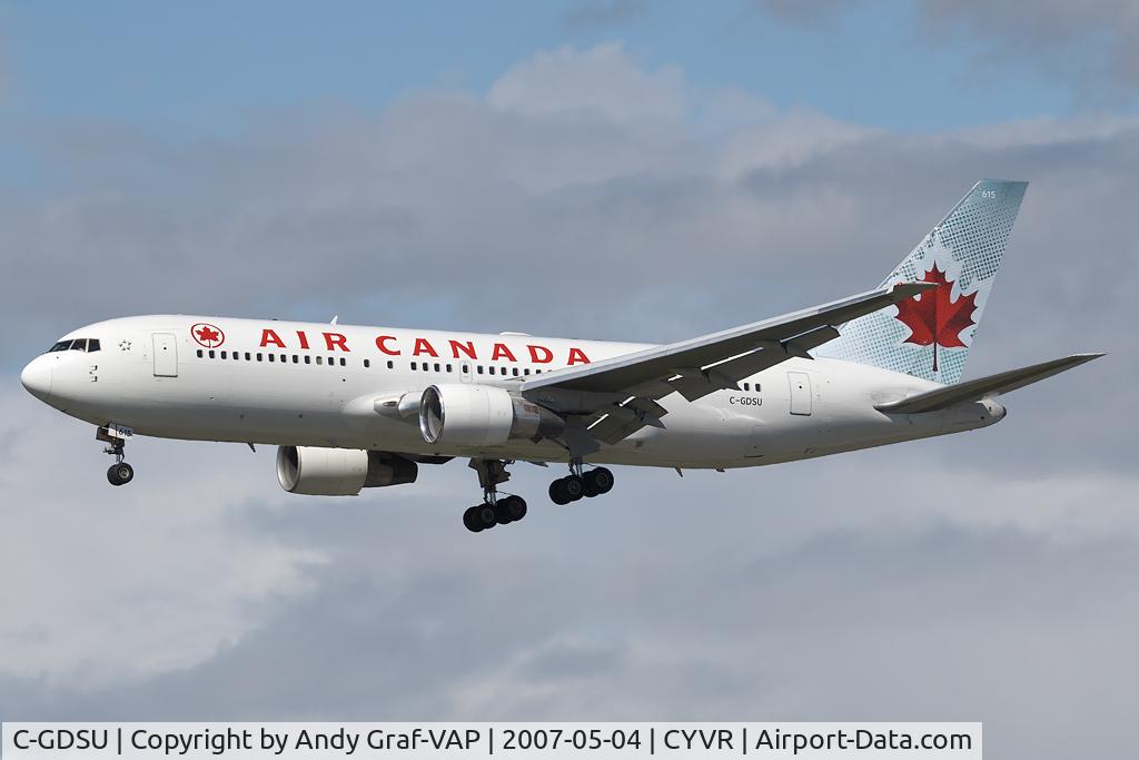 C-GDSU, 1988 Boeing 767-233 C/N 24144, Air Canada 767-200