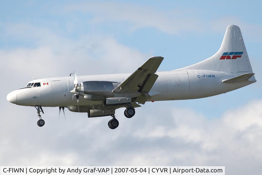 C-FIWN, 1953 Convair 580 C/N 126, Kelowna Flightcraft C580