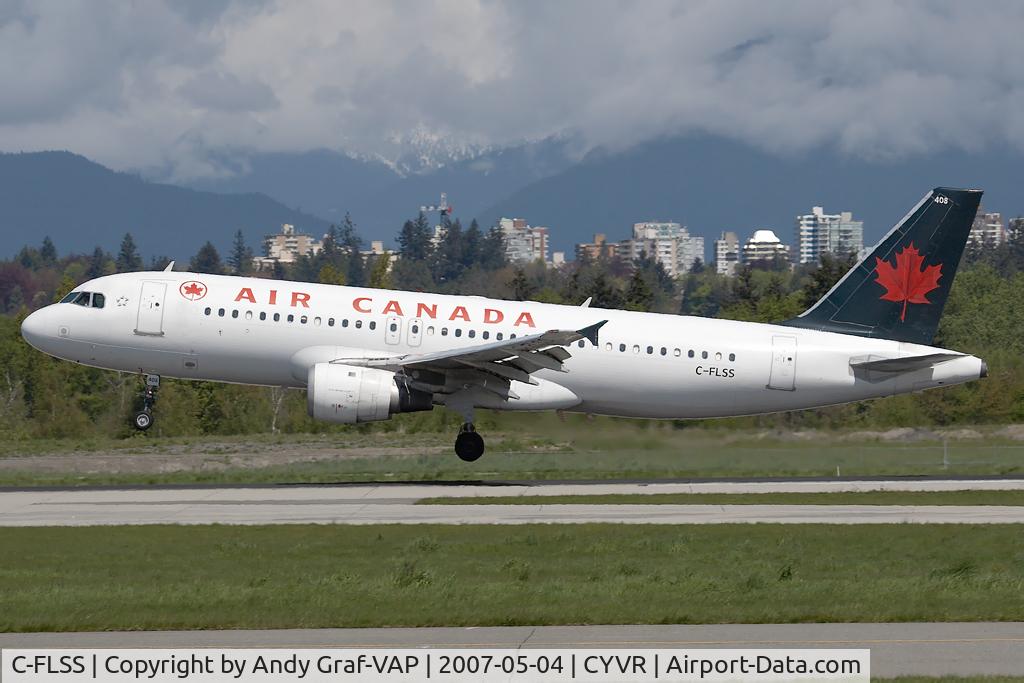 C-FLSS, 1992 Airbus A320-211 C/N 284, Air Canada A320