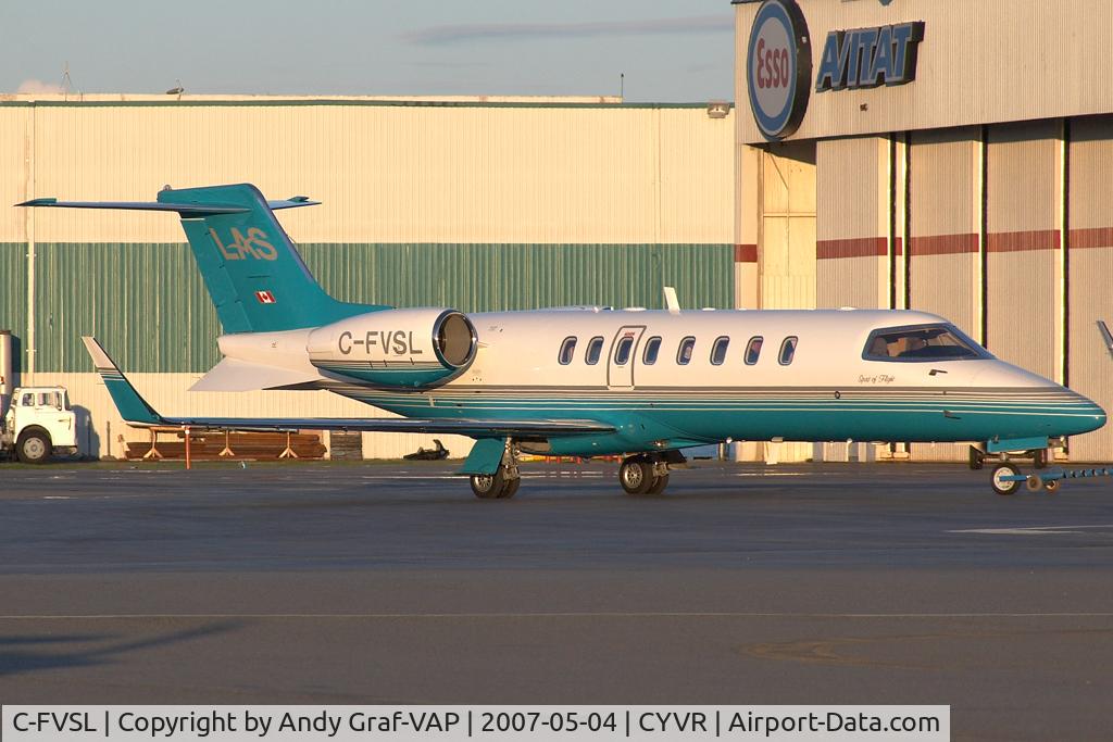 C-FVSL, 1999 Learjet 45 C/N 45-024, London Air Services Learjet 45