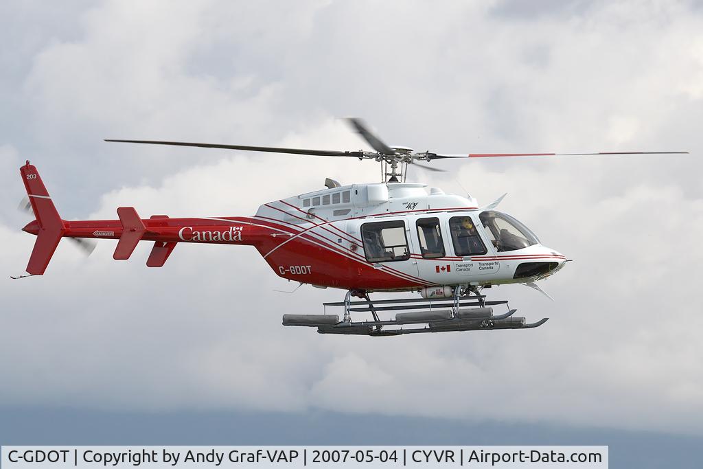 C-GDOT, 2005 Bell 407 C/N 53672, Transport Canada Bell 407