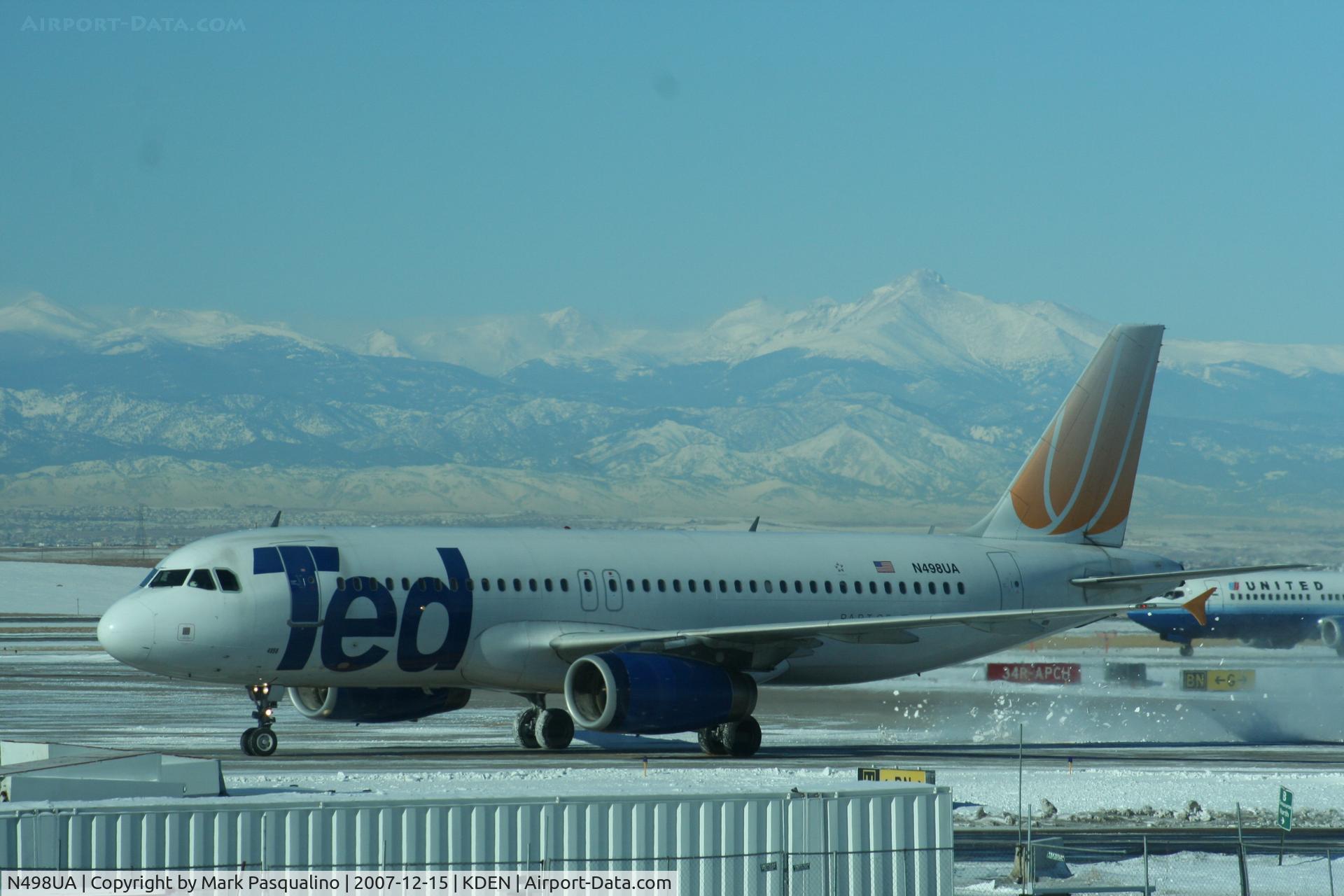 N498UA, 2002 Airbus A320-232 C/N 1865, Airbus A320