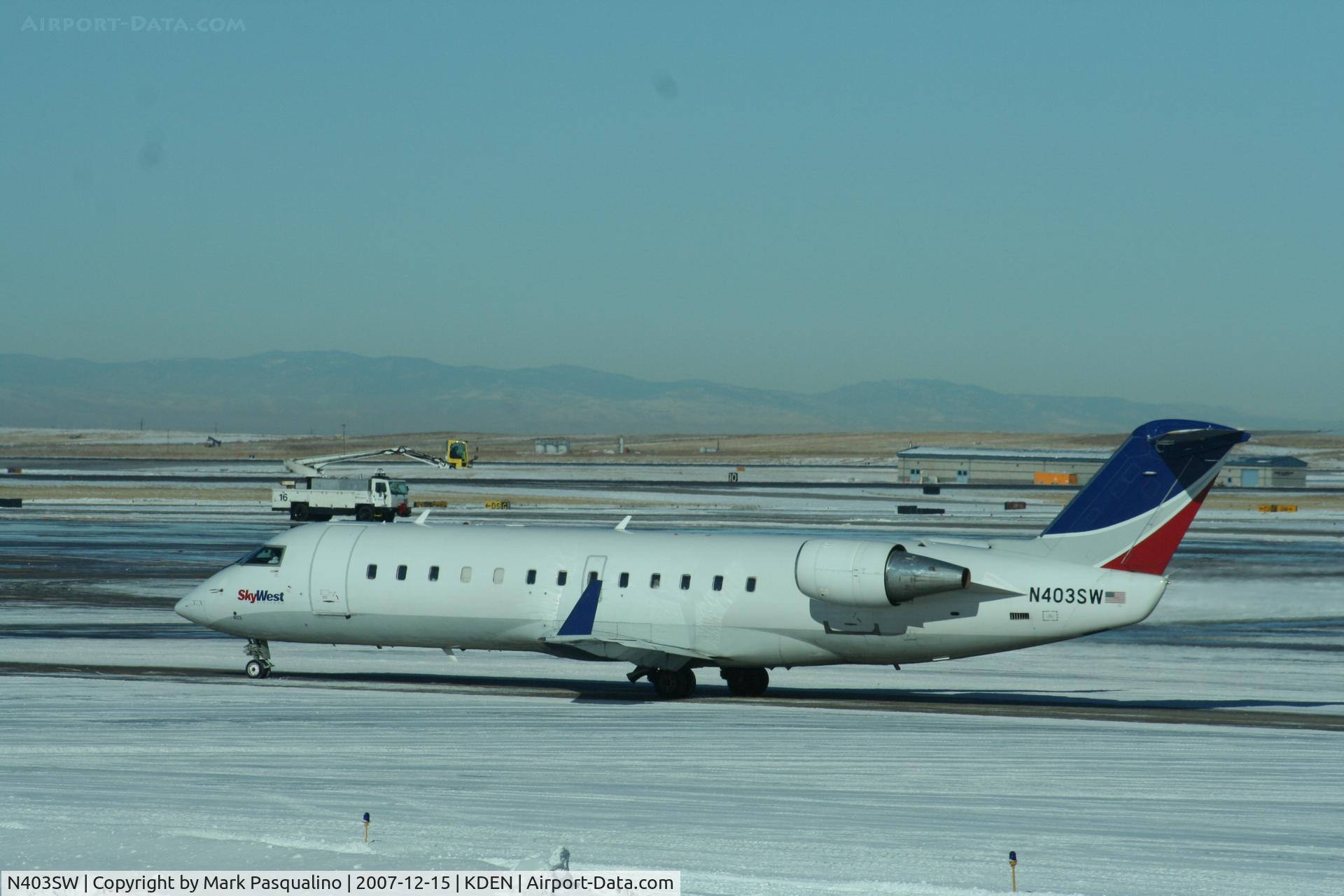 N403SW, 1993 Canadair CRJ-100LR (CL-600-2B19) C/N 7028, CL-600-2B19