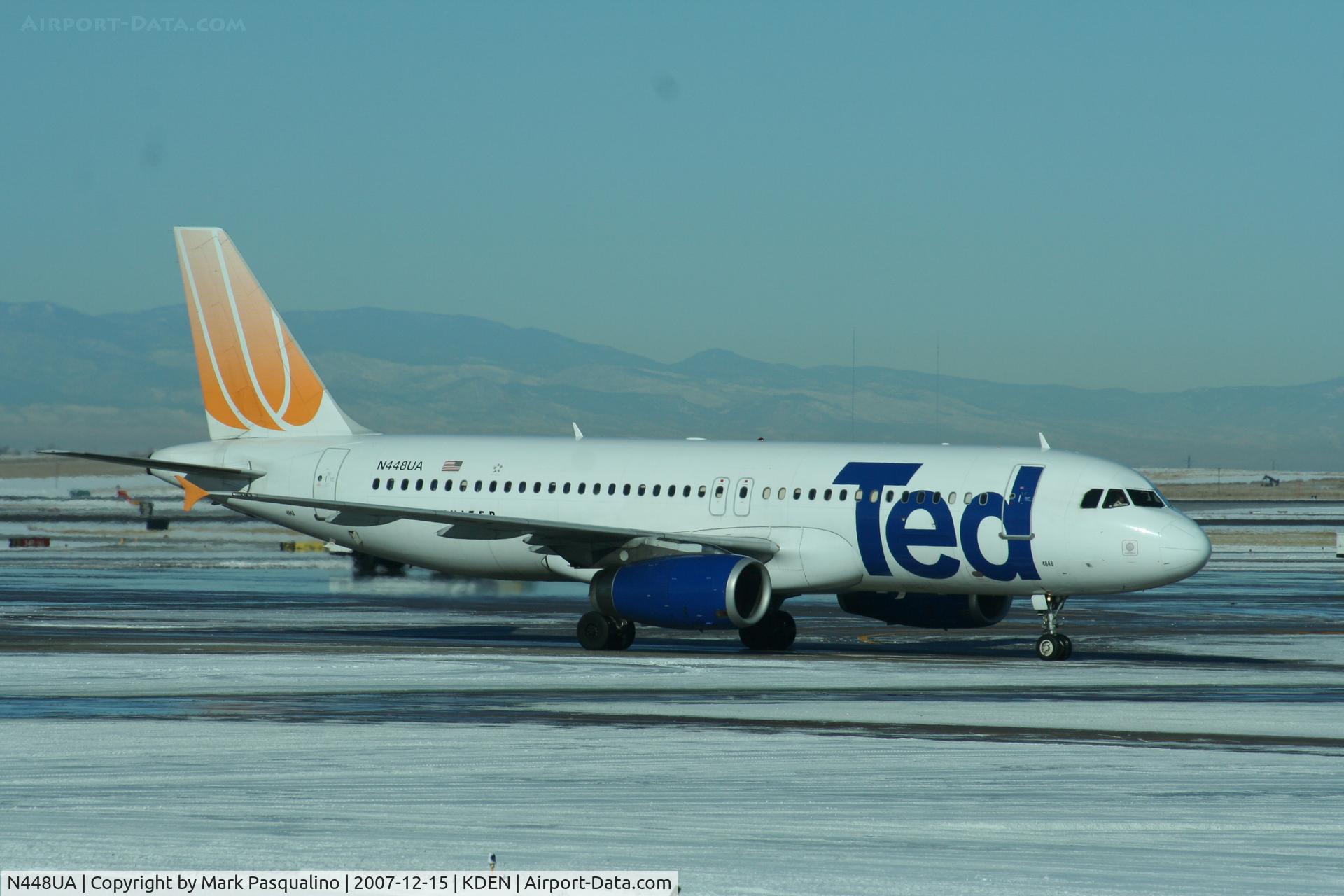 N448UA, 1998 Airbus A320-232 C/N 842, Airbus A320