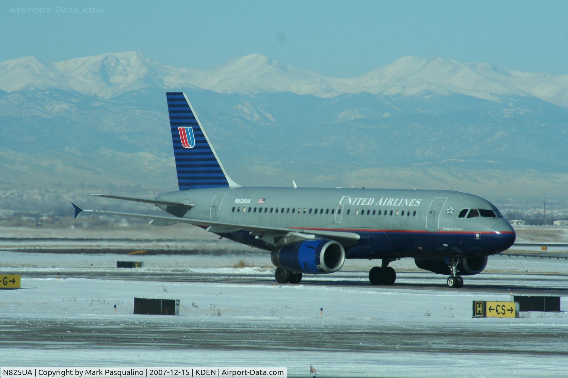 N825UA, 1999 Airbus A319-131 C/N 980, Airbus A319