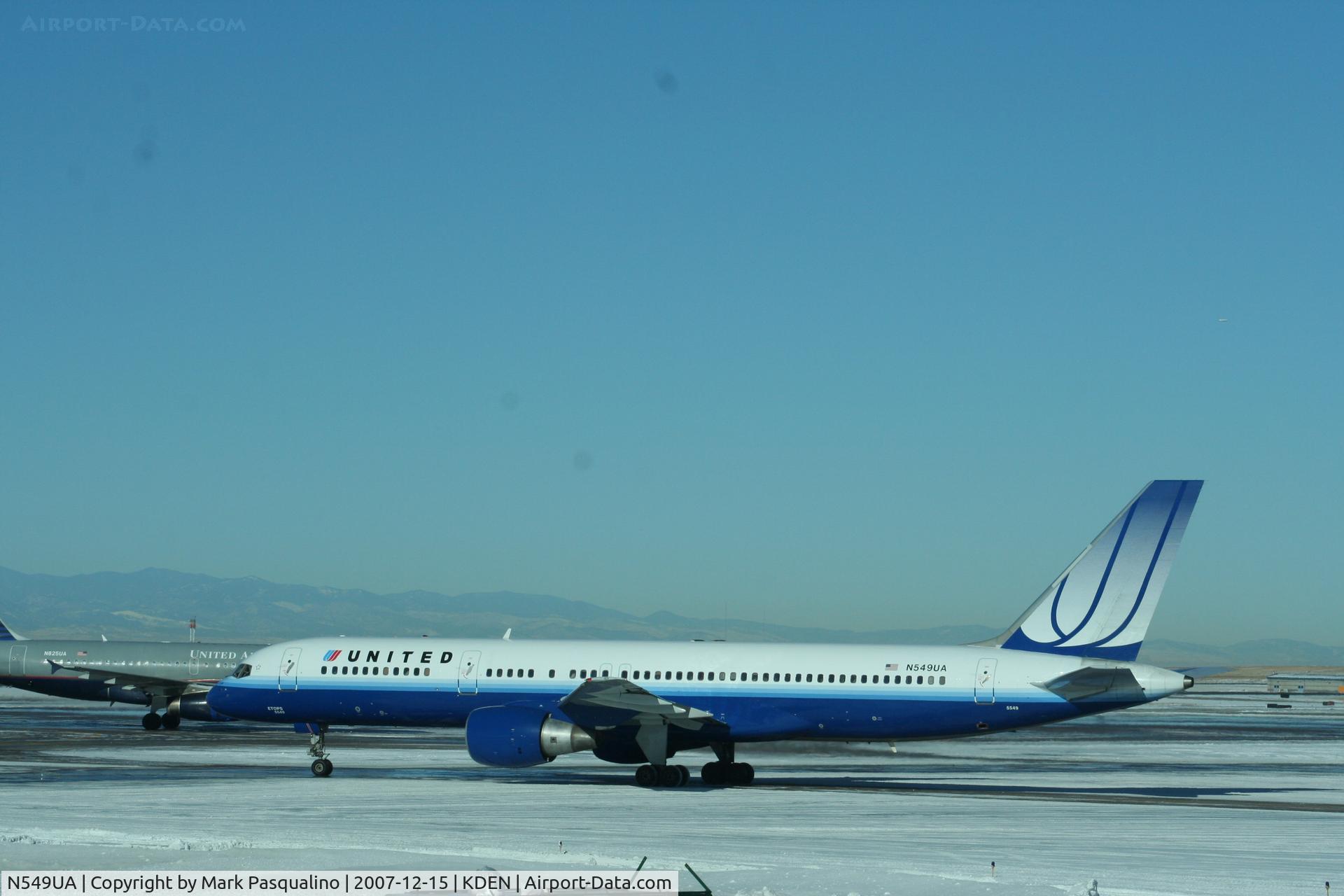 N549UA, 1992 Boeing 757-222 C/N 25397, Boeing 757-200