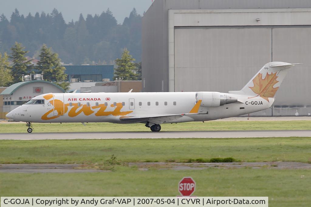 C-GOJA, 2005 Bombardier CRJ-200ER (CL-600-2B19) C/N 8009, JAZZ CRJ