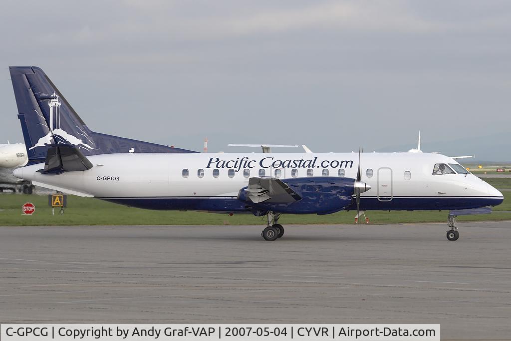 C-GPCG, 1987 Saab 340A C/N 340A-094, Pacific Coastal SF340