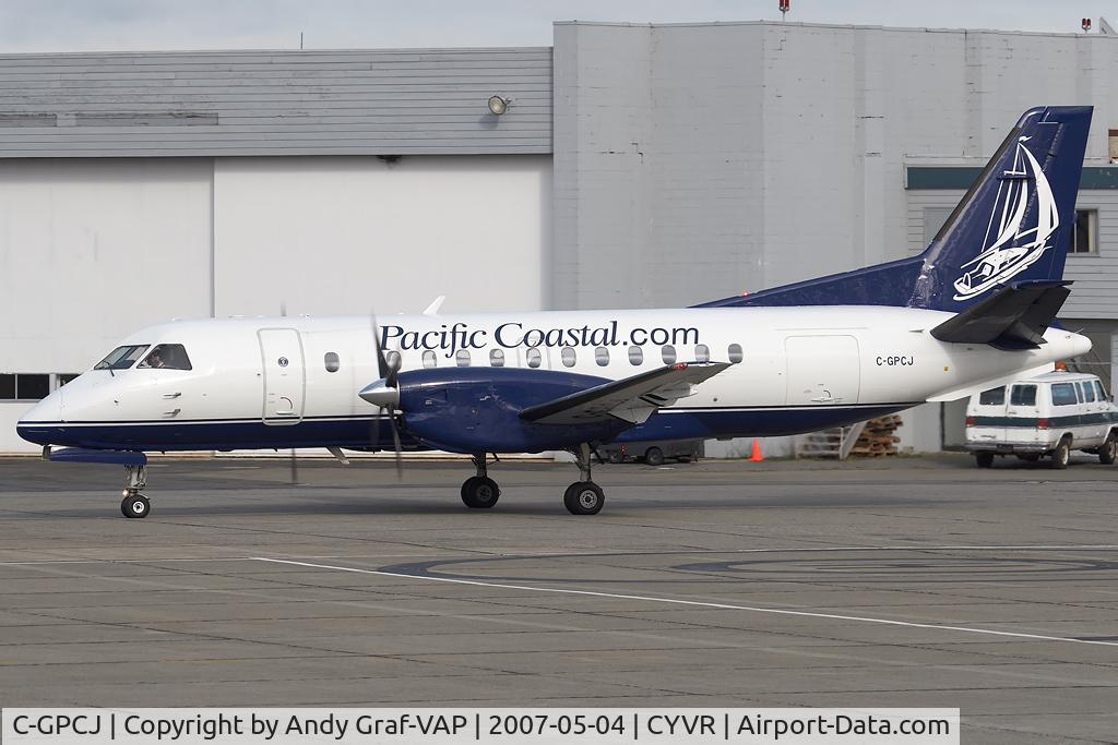 C-GPCJ, 1984 Saab SF340A C/N 340A-006, Pacific Coastal SF340
