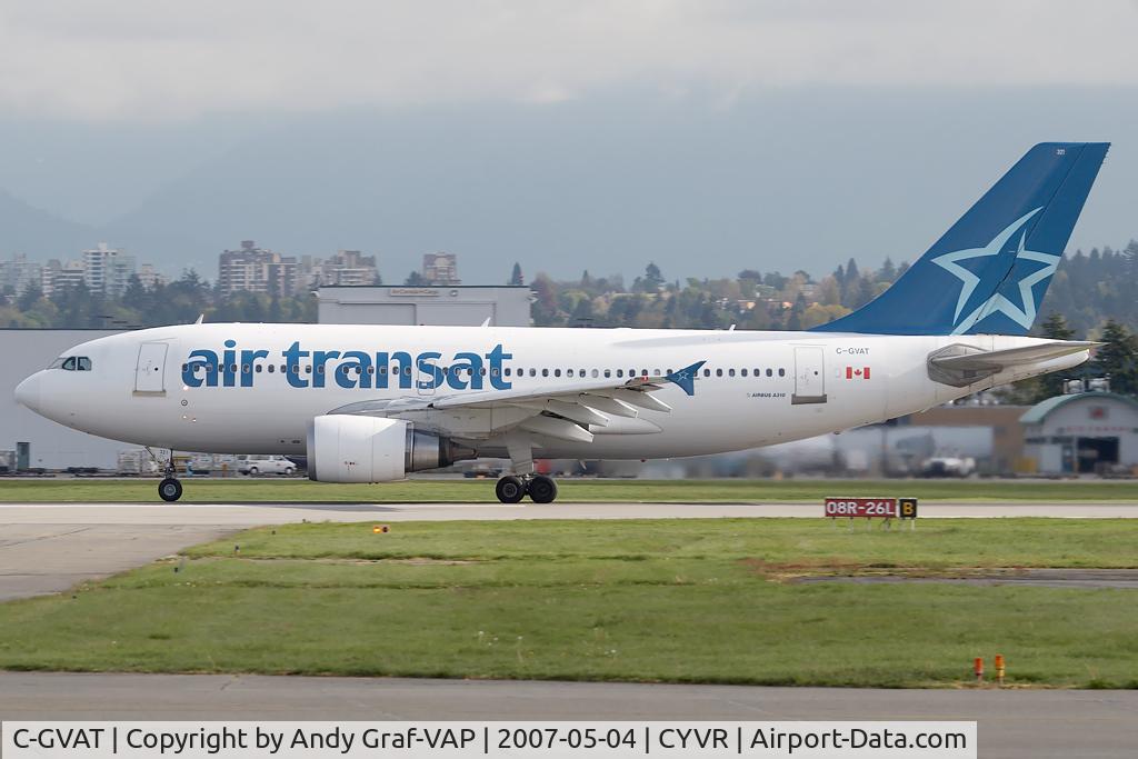 C-GVAT, 1988 Airbus A310-304 C/N 485, Air Transat A310-300