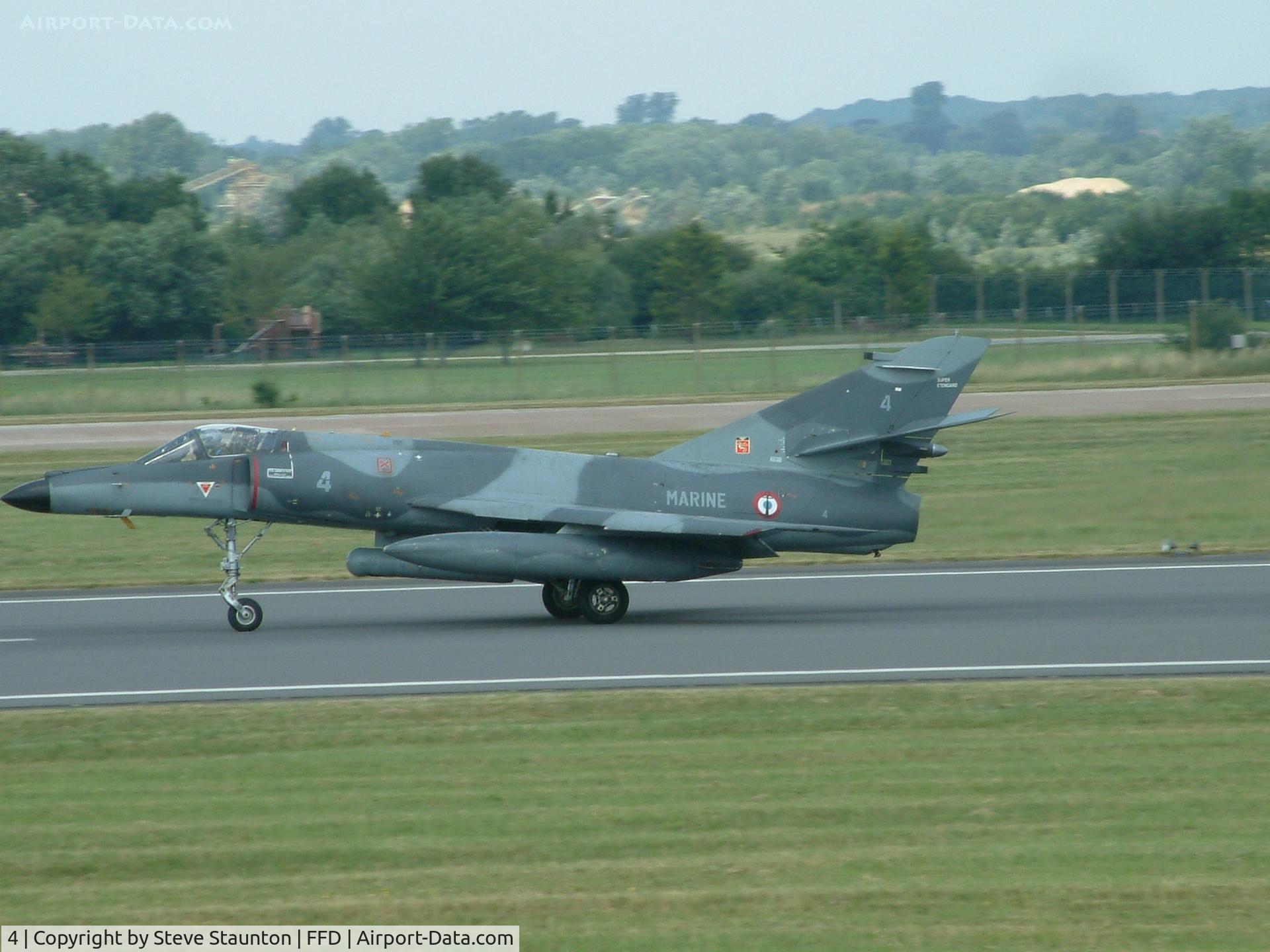 4, Dassault Super Etendard C/N 4, Royal International Air Tattoo 2005