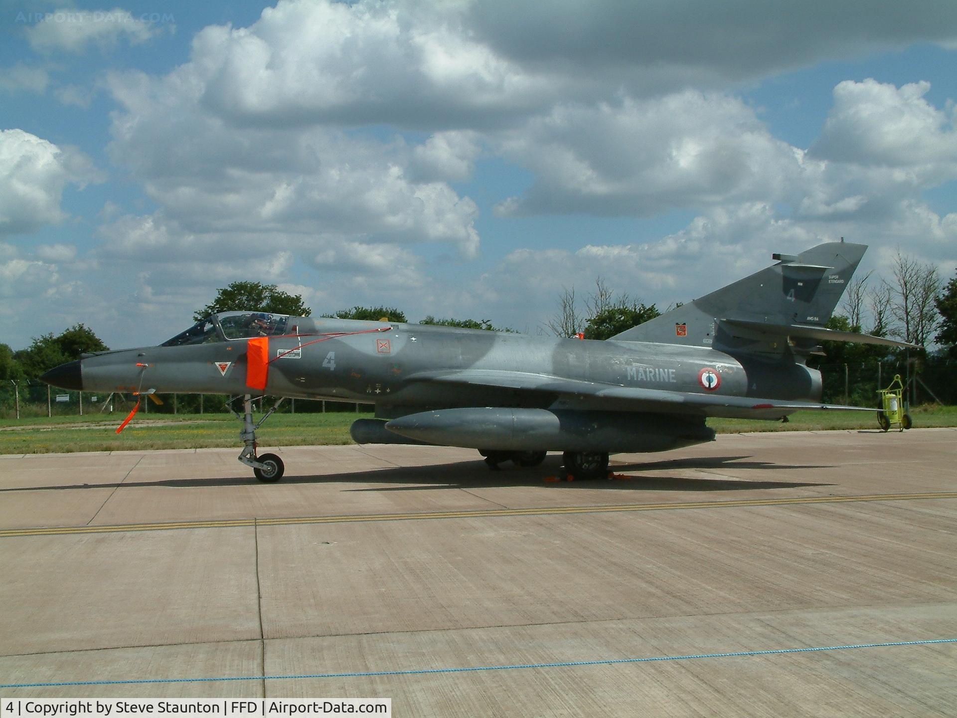 4, Dassault Super Etendard C/N 4, Royal International Air Tattoo 2005