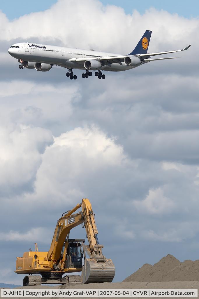 D-AIHE, 2003 Airbus A340-642 C/N 540, Lufthansa A340-600