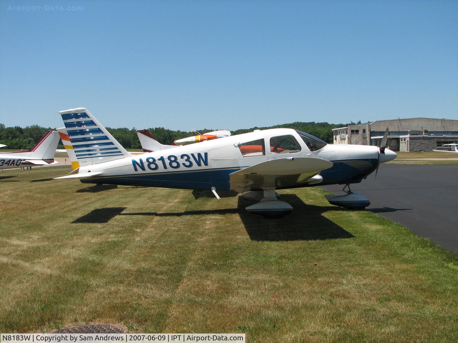 N8183W, 1965 Piper PA-28-180 C/N 28-2309, Visitor to the WRAP 2007 Fly-in