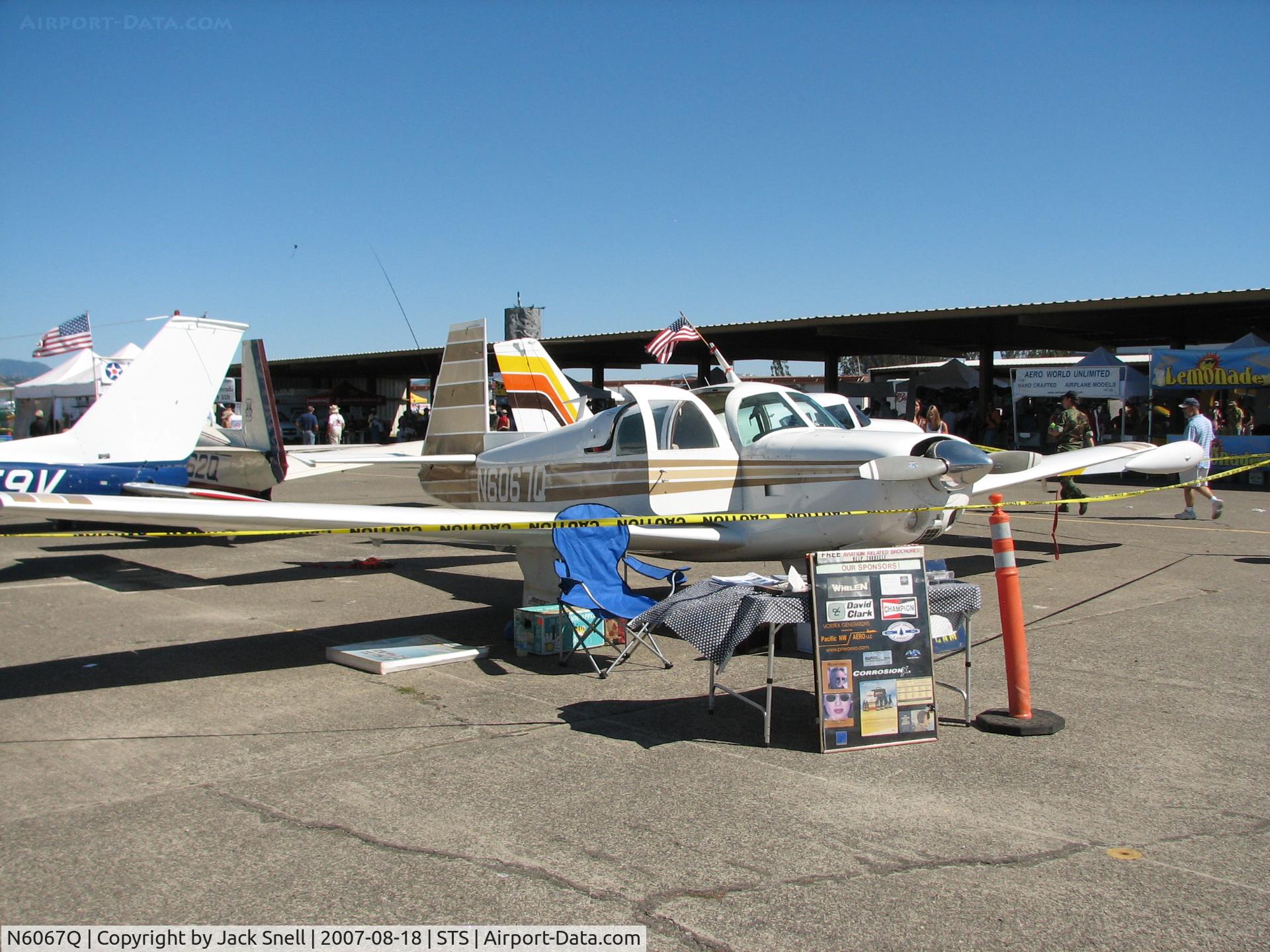 N6067Q, 1965 Mooney M20E C/N 898, Wings Over Wine Country 2007