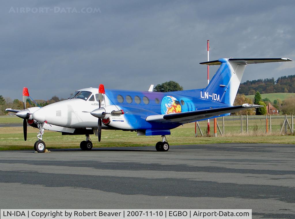 LN-IDA, 2001 Raytheon B200C King Air C/N BL-141, Beechcraft Super King Air 200