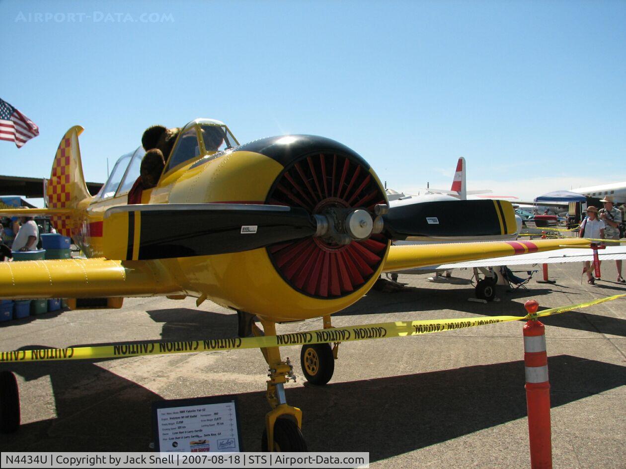 N4434U, 1986 Yakovlev Yak-52 C/N 889011, Wings Over Wine Country 2007