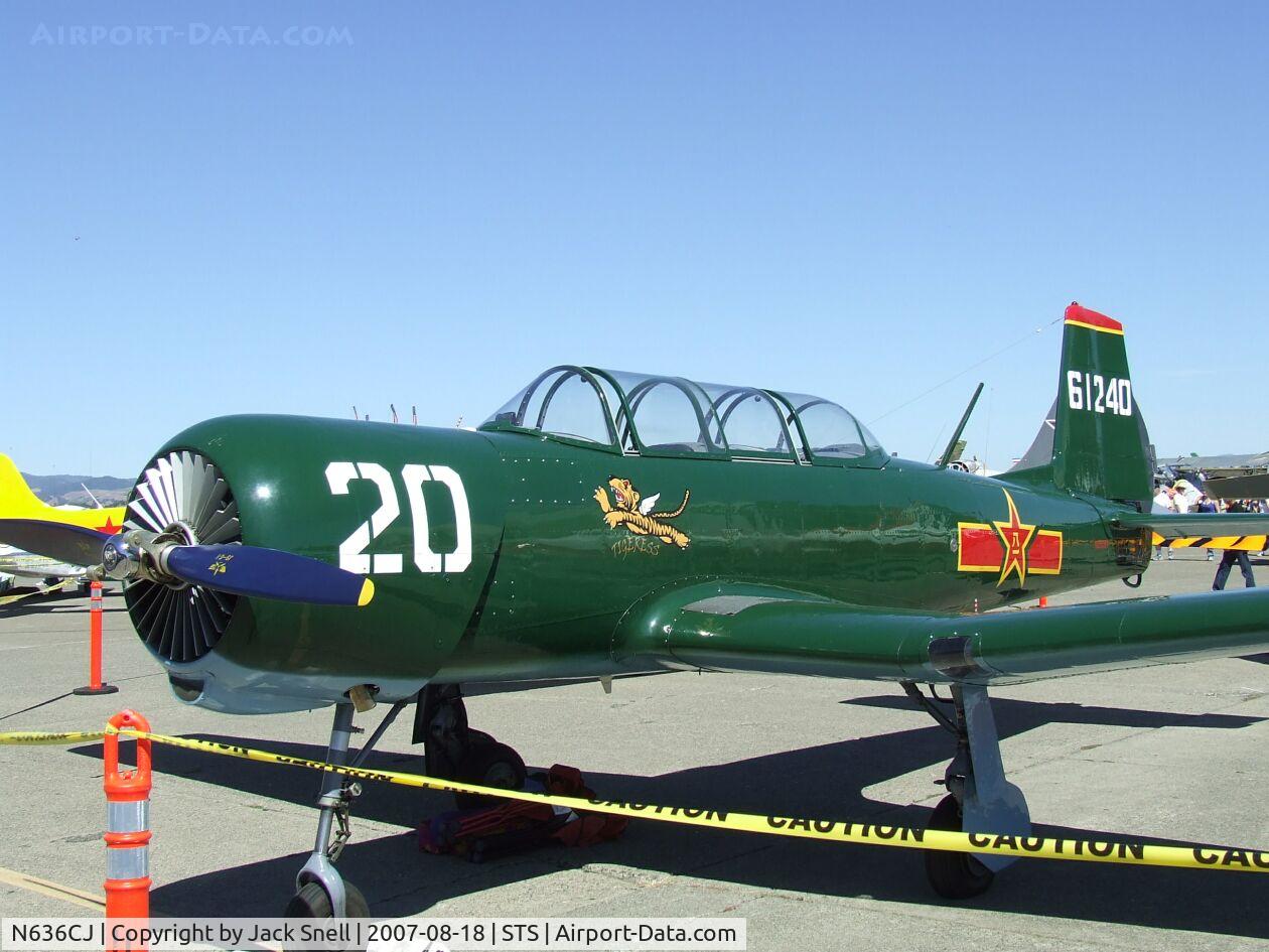 N636CJ, 1982 Nanchang CJ-6A C/N 3732002, Wings Over Wine Country 2007