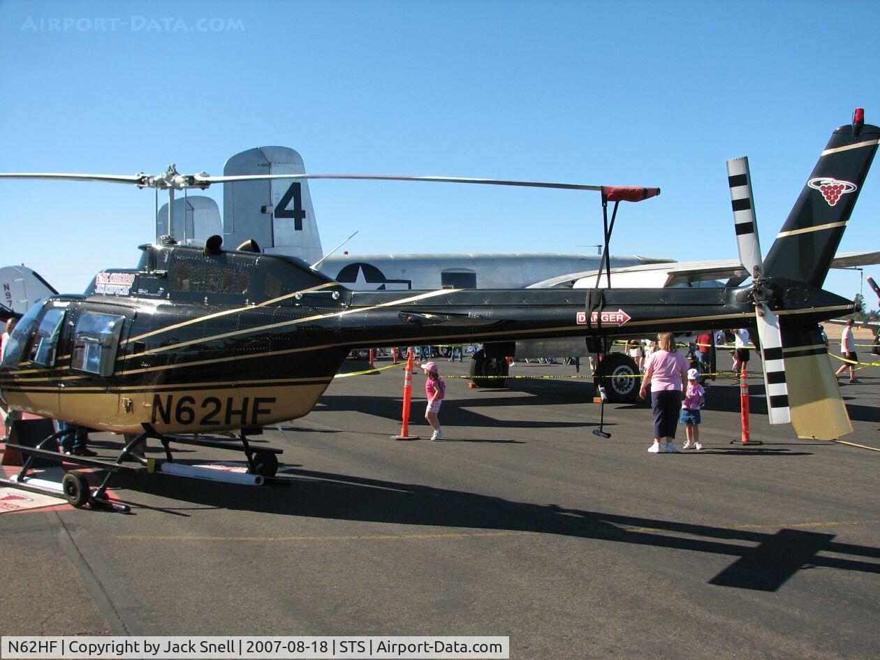 N62HF, 1975 Bell 206B C/N 1792, Wings Over Wine Country 2007