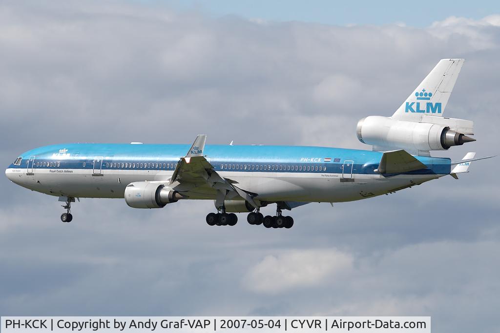 PH-KCK, 1997 McDonnell Douglas MD-11 C/N 48564, KLM MD11
