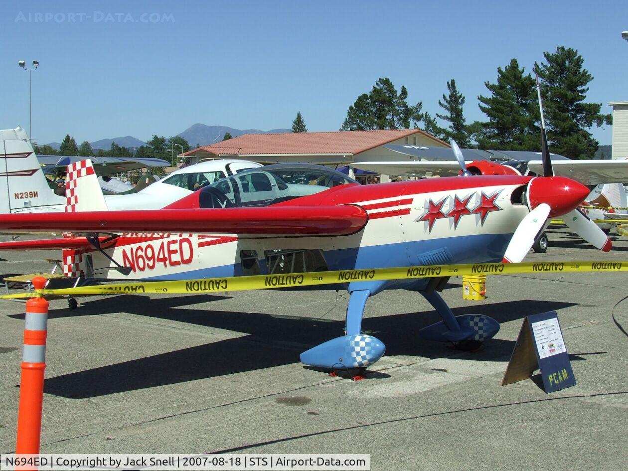 N694ED, 1991 Extra EA-300 C/N 027, 2007 Wings Over Wine Country Air Show