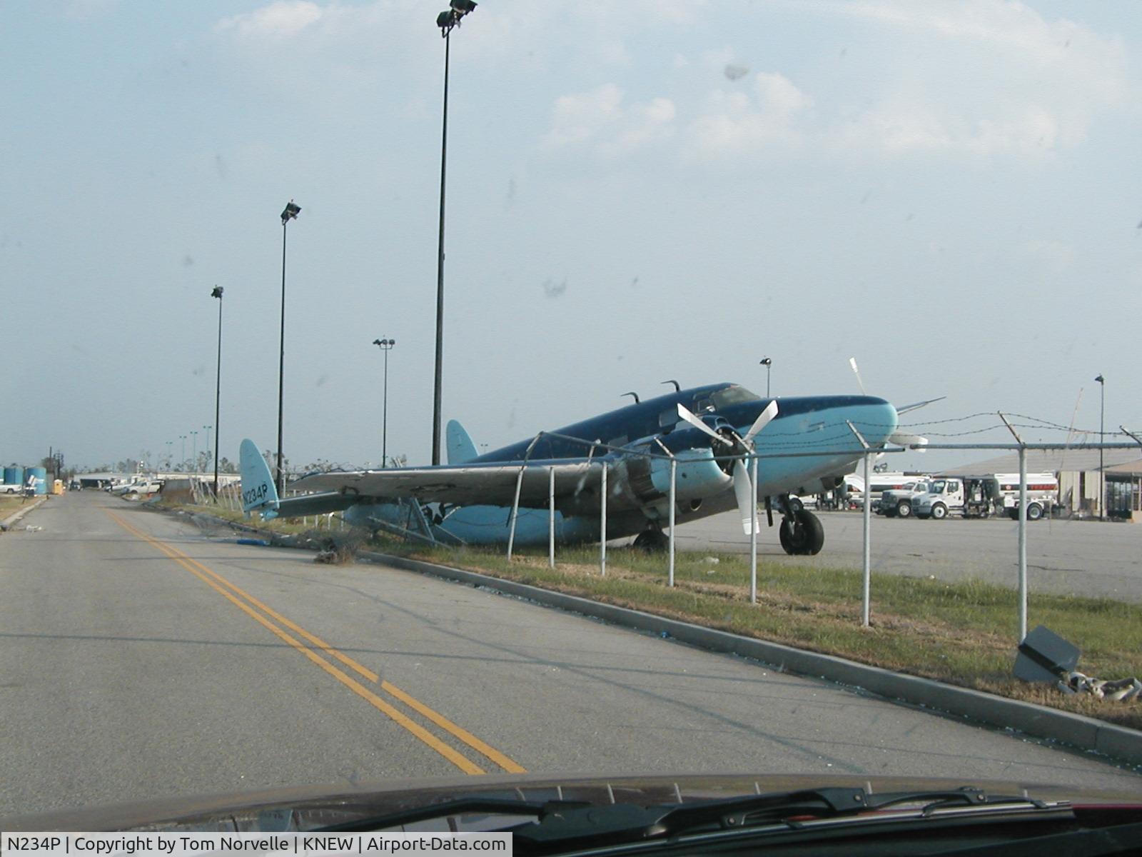 N234P, 1943 Lockheed PV-1 Ventura C/N 237-5336, Hurricane Katrina aftermath