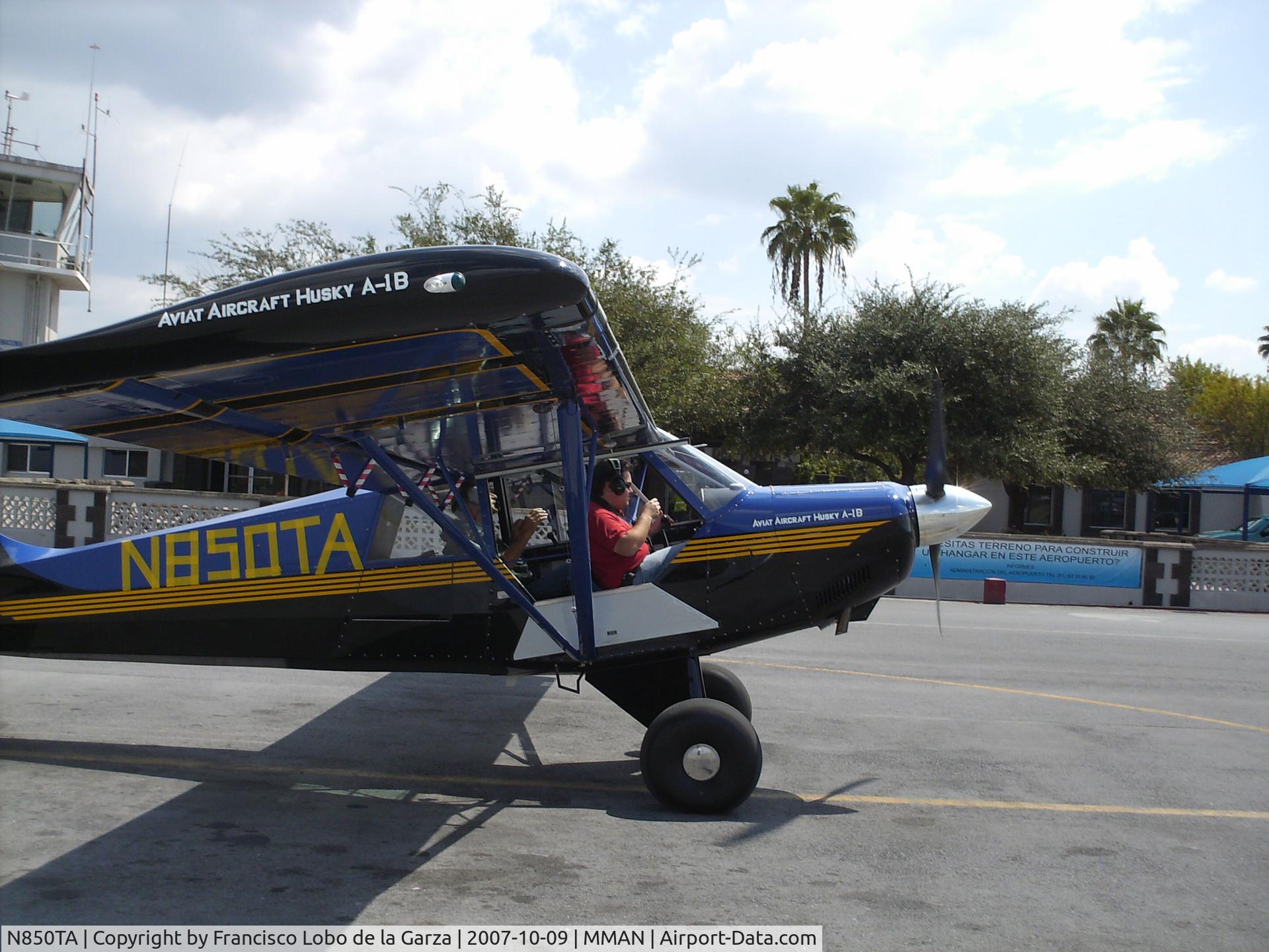 N850TA, 2007 Aviat A-1B Husky C/N 2389, Arrived at its new home