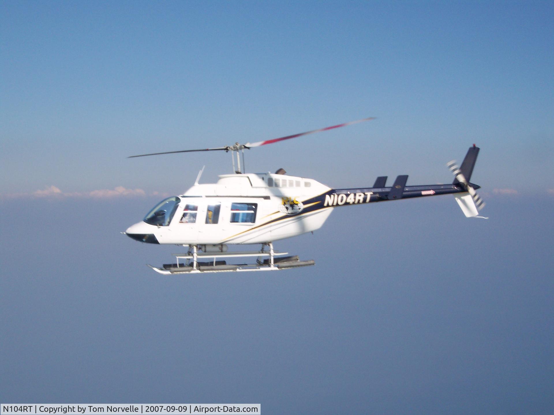 N104RT, 1990 Bell 206L-3 LongRanger III C/N 51364, Gulf of Mexico.