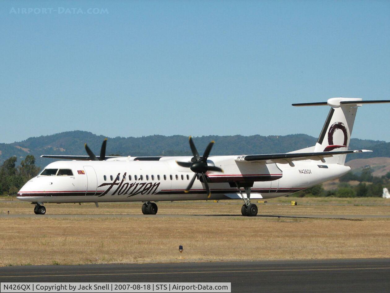 N426QX, 2007 Bombardier DHC-8-402 Dash 8 C/N 4154, 2007 Wings Over Wine Country Air Show
