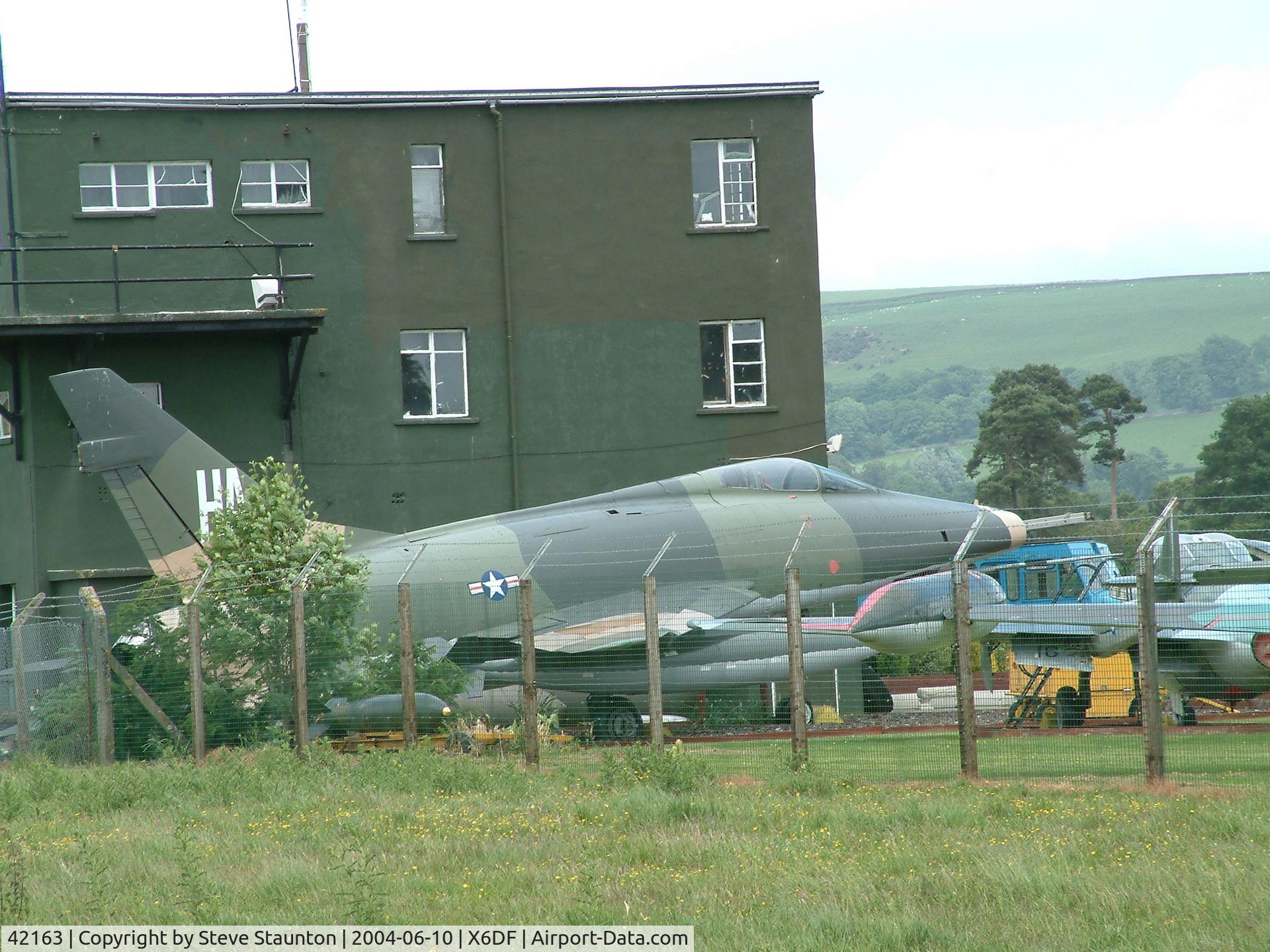42163, North American F-100D Super Sabre C/N 223-43, Taken at Dumfries & Galloway Aviation Museum, 10th June 2004