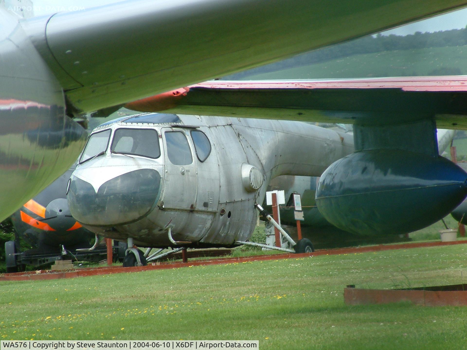WA576, 1950 Bristol 171 Sycamore Mk.3 C/N 12887, Taken at Dumfries & Galloway Aviation Museum, 10th June 2004